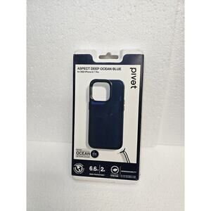 Pivet Apple iPhone 14 Pro Aspect Case - Deep Ocean Blue